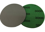 GST 3" SANDPAPER DRY WET SILICON CARBIDE GRIT 320-3000 (4 PIECE PACK)