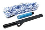 AUTOFIBER PRO BARREL BLADE WHEEL BRUSH WITH PLUSH MICROFIBER COVER