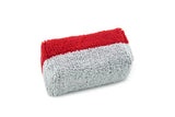 AUTOFIBER PRO MINI SAVER APPLICATOR TERRY MICROFIBER COATING APPLICATOR SPONGE W/ PLASTIC BARRIER