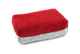 AUTOFIBER PRO THICK SAVER APPLICATOR TERRY MICROFIBER COATING APPLICATOR SPONGE W/ PLASTIC BARRIER