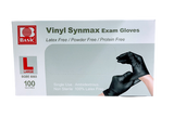 BASIC VINYL SYNMAX GLOVES LARGE BLK