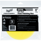 MEGUIAR'S SOFT BUFF DUAL ACTION POLISHING DISC - YELLOW