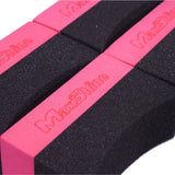MAXSHINE Tire Dressing Applicator Wheel Foam Pad-Curved [pack of 4]