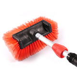 MAXSHINE Flow-Thru 10" Wash Brush with 47" Aluminum Extension Pole